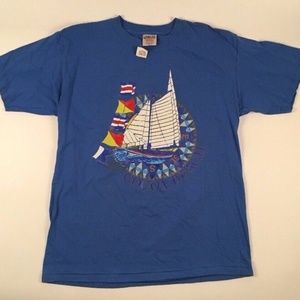 Vintage 90s NWT Cocoa Beach Florida Tshirt